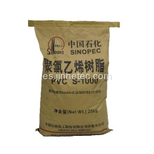 PVC a base de etileno SINOPEC S1000 K65 67